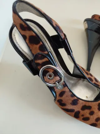 Sandali Gucci Tg 40 Leopardati