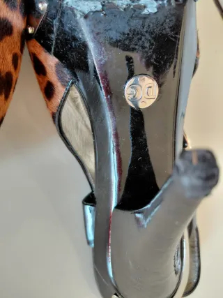 Sandali Gucci Tg 40 Leopardati