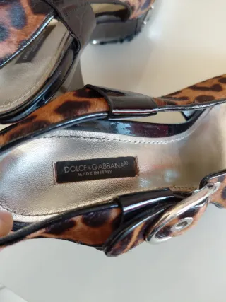 Sandali Gucci Tg 40 Leopardati