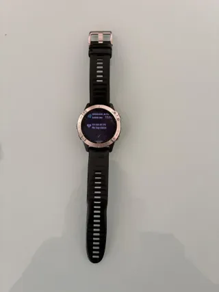 Garmin Fenix 6 Negro y Plateado