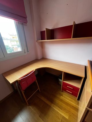 Cama nido con cajones y escritorio