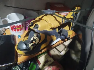 Lote GI Joe Helicóptero y Figuras