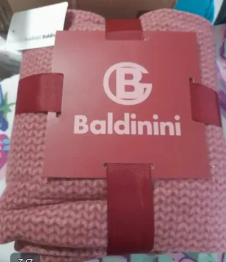 Plaid Baldinini nuovi con cartellino