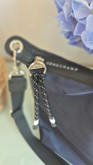 Bolso Longchamp Energy Azul Marino y Negro