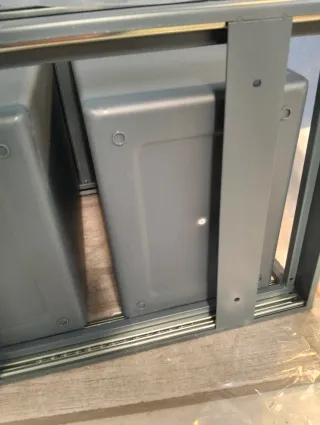 SONGMICS Papelera de Cocina para Reciclaje y Resid