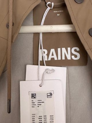 Chubasquero Rains Beige