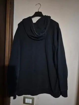 Felpa Vans con zip nera taglia M