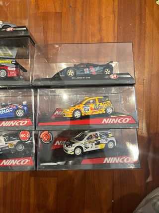 SCALEXTRIC 12 COCHES NINCO FLY TEAM SLOT EN CAJA