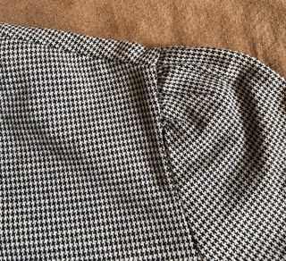 Jersey Kiabi Cuadros Blanco y Negro Talla L