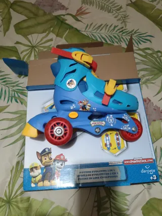 Patines Evolutivos Paw Patrol 2 en 1