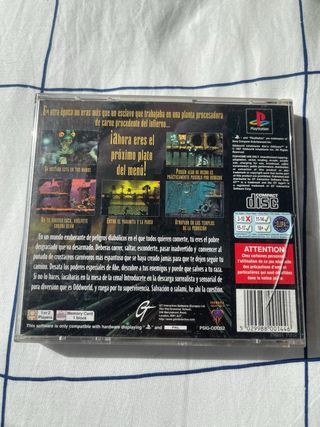 Oddworld: Abe's Oddysee PS1 PAL