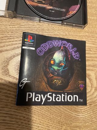Oddworld: Abe's Oddysee PS1 PAL