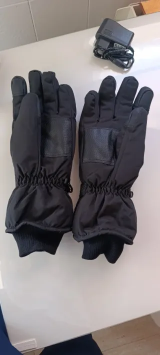 Guantes calefactables invierno moto