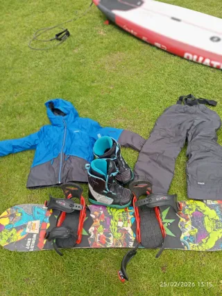 Equipo completo de Snow para niño