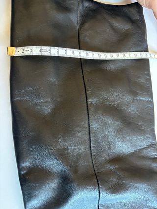 Botas Altas Piel Stradivarius Talla 39