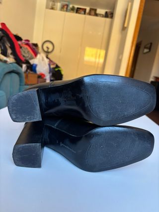 Botas Altas Piel Stradivarius Talla 39