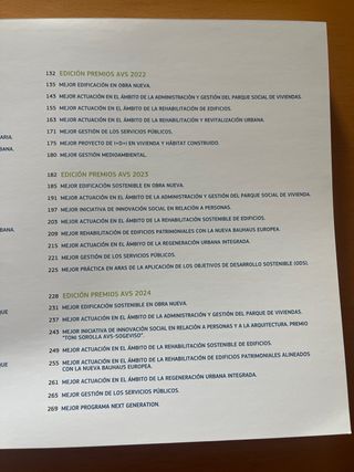 Libro sobre proyectos de arquitectura