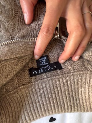 Jersey de mujer tejido grueso invierno