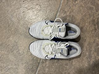 Nike Metcon 9 Hombre Azul y Blanco Usadas 1 día