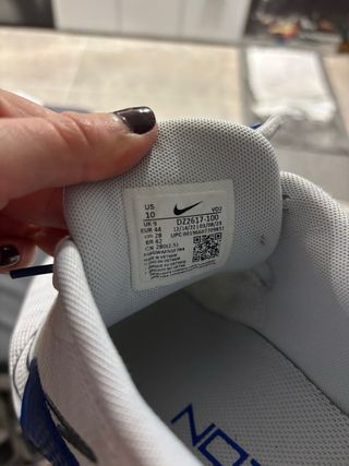 Nike Metcon 9 Hombre Azul y Blanco Usadas 1 día