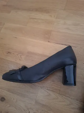 Zapatos mujer piel 37 Desiree Total Flex Negros