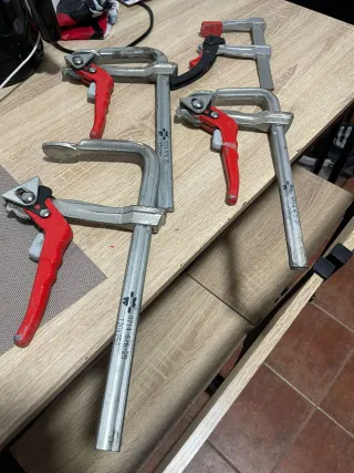 Lote de 4 Sargentos Carpintería