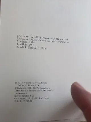 Historia de Catalunya A. Rovira i Virgili