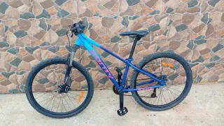 Bicicleta Monty Hidráulica Disco Azul