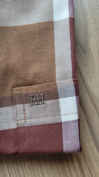 Camisa Pedro del Hierro cuadros hombre