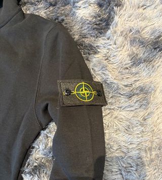 Felpa Nera Zip Uomo taglia M nuova.