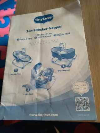 Hamaca Tiny Love 3-en-1 Rocker-Napper