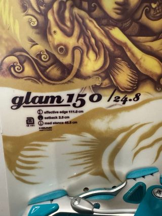 Tabla Snowboard Head Glam 150 +botas snow talla 38