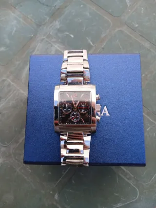 Reloj Festina Cronógrafo Hombre Negro/Plata