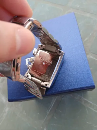 Reloj Festina Cronógrafo Hombre Negro/Plata