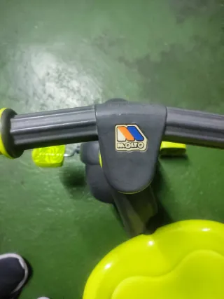 Bicicleta y Silla Molto para niño