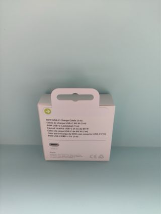 Apple Cargador USB-C 20W y Cable 60W