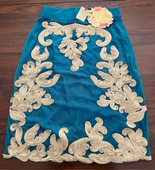Falda Ráhyra Talla M Bordada Falda Ráhyra Talla L
