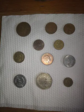 Lote monedas varios países