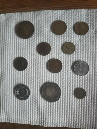 Lote monedas varios países