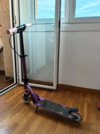 Patinete Plegable Morado