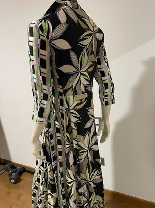 Abito lungo fantasia