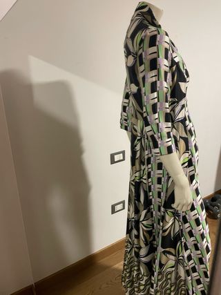 Abito lungo fantasia