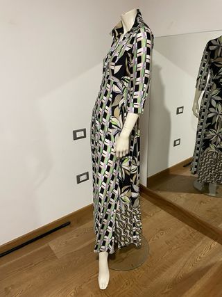 Abito lungo fantasia