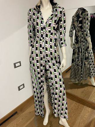 Abito lungo fantasia