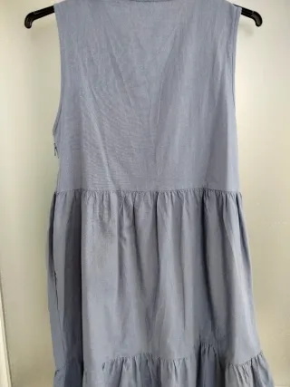 Vestido sin mangas 100% algodón