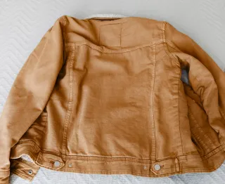 Cazadora vaquera borrego Lefties XS