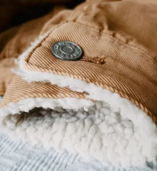 Cazadora vaquera borrego Lefties XS