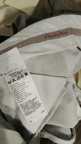 Traje de raya diplomática Emidio Tucci