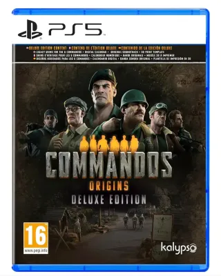 PS5 Commandos Origins Deluxe Edition