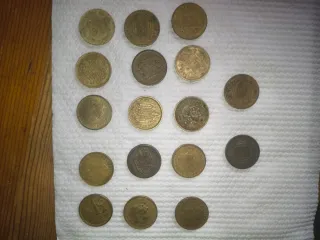 Lote de monedas antiguas